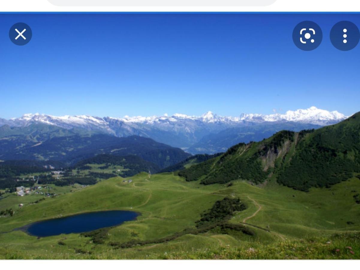 Studio Cabine Praz De Lys Taninges Exteriör bild
