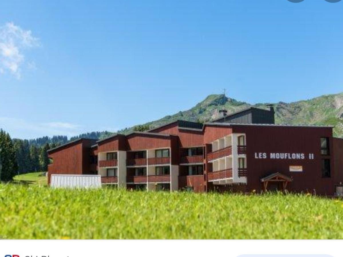 Studio Cabine Praz De Lys Taninges Exteriör bild